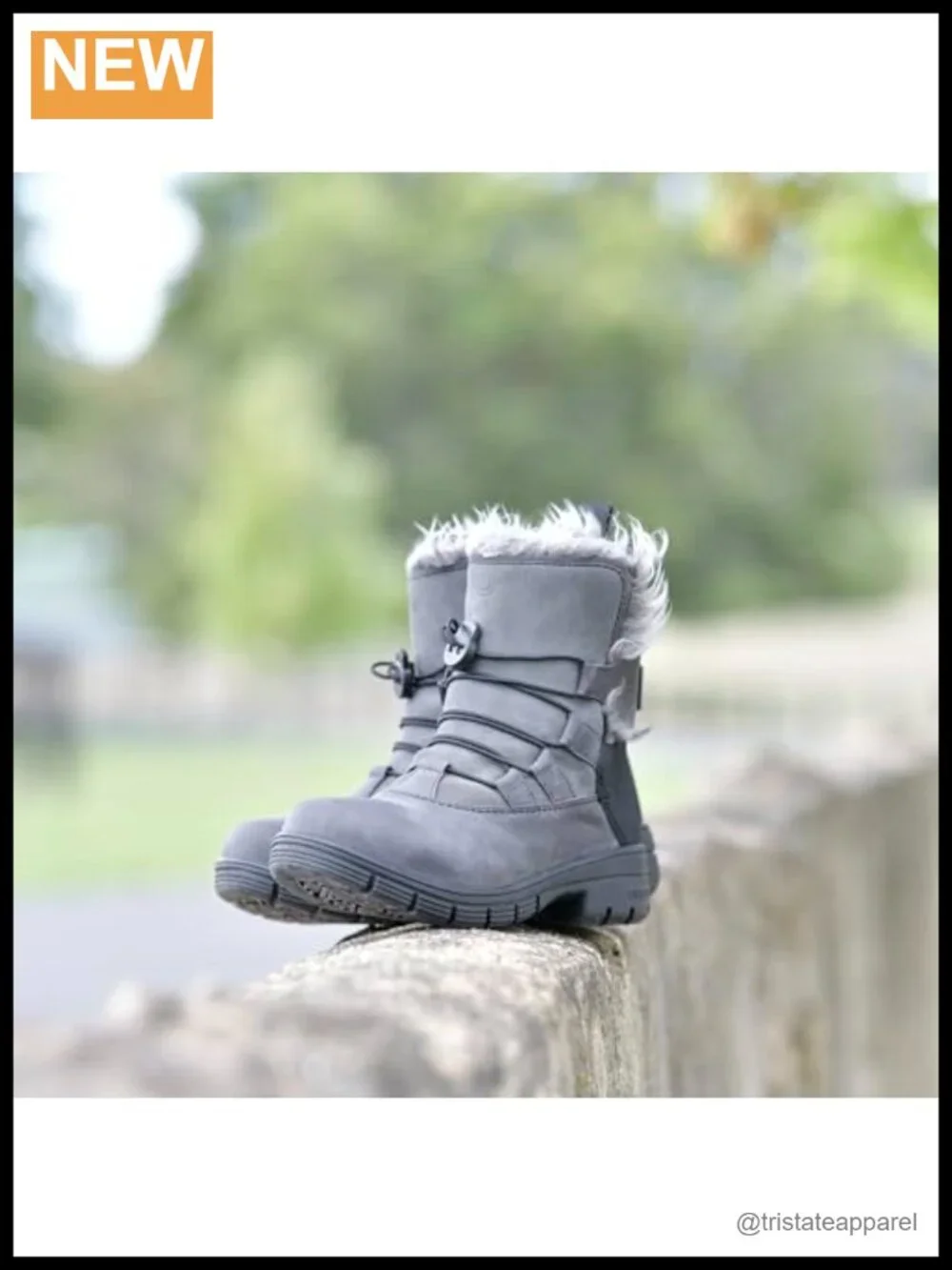 Dublin Women's Leather Equestrian Boots Waterproof Faux Fur Ankle